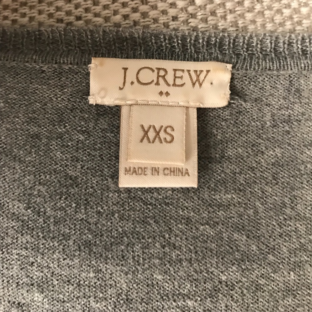 J.Crew v neck sweater with color block